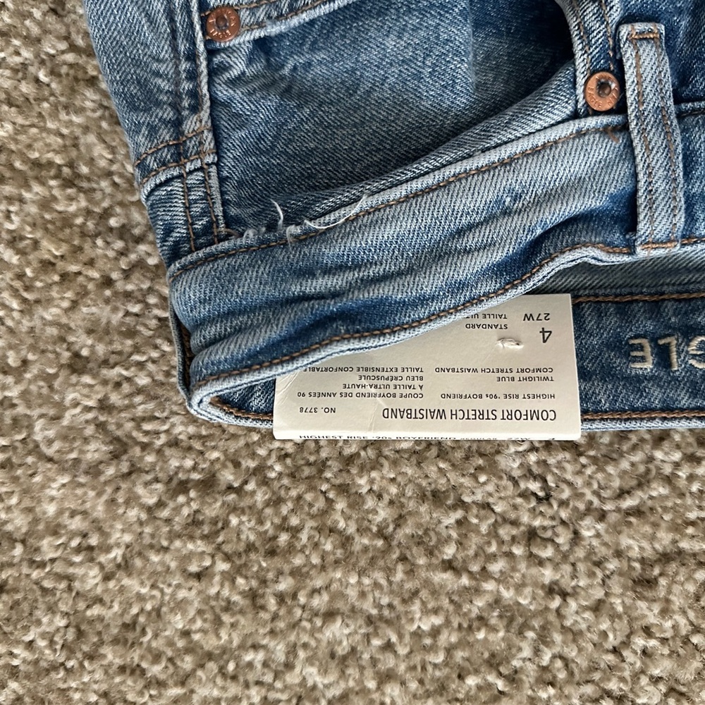 American Eagle Outfitters Slim Straight Blue Jeans